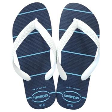 Imagem de Chinelo Havaianas Color Essential, Azul, Marinho, 37/38