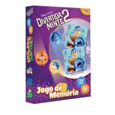 Imagem de Jogo da Memória Divertidamente c 24 Pares Educativo Toyster