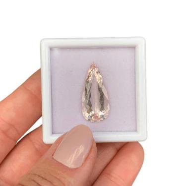 Imagem de Morganita Peachy Gota 8,49ct - SP GEMAS
