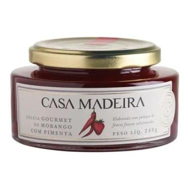 Imagem de Geleia de Morango com Pimenta Casa Madeira 240g