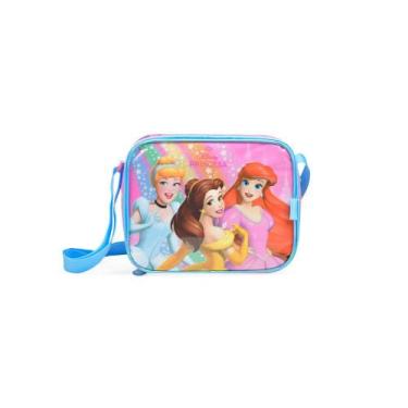 Imagem de Lancheira Térmica Infantil Feminina Princesas Rosa - Bagaggio, Rosa, U