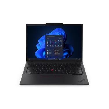 Imagem de Notebook Lenovo ThinkPad T14 G6 Intel Core Ultra 7 265U vPro 16GB 512GB SSD Windows 11 Pro 14" - 21QD002LBO Preto