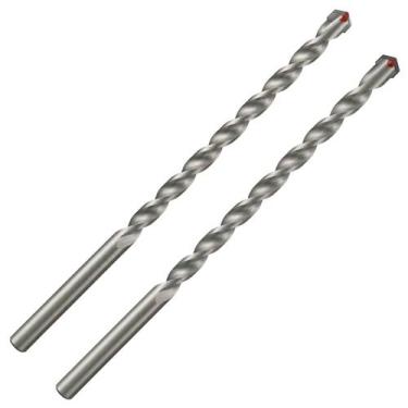 Imagem de 2 Unidades Broca Concreto Ponta De Metal Duro 12X400mm EDA