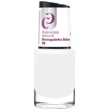 Imagem de Esmalte Cora O Melhor 10ml Essenciais Natural Branquinho Básico nº55