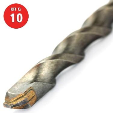 Imagem de Kit 10 Broca Widea 6mm Para Concreto Beltools