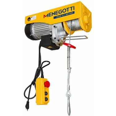Imagem de Talha Guincho Elétrico 1 Ton Elevação 12m 220V Menegotti