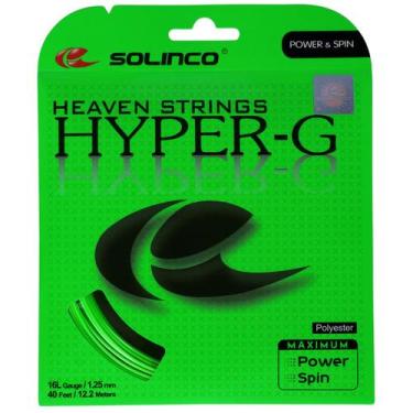 Imagem de Set de Corda para Raquete de Tênis Solinco Hyper G 1.25 Verde