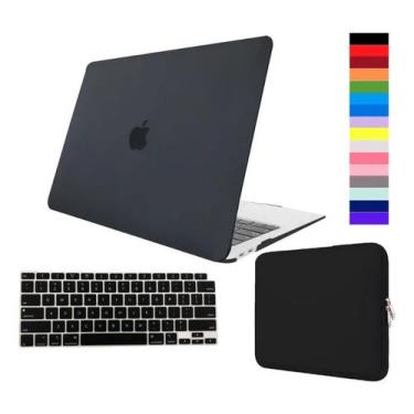 Imagem de Capa Case Proteção Compatível com Macbookk AIR 13 A1932 + Bag Neoprene