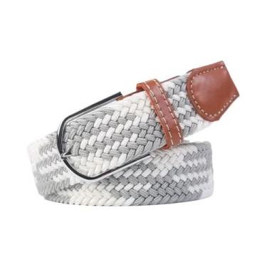 Imagem de Cinto Tático Militar Elástico Trançado Casual Feminino Para Esportes A