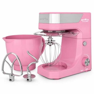 Imagem de Batedeira Planetária Britânia Rosa 900W Tigela de 5L BBPE02A, Rosa, 11