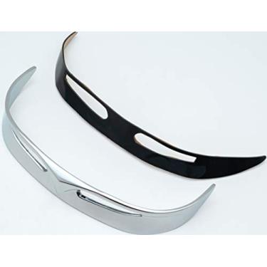 Imagem de Kuryakyn 9014 Motorcycle Accent Accessory: Trailing Edge Fat Boy Front Fender Tip for 1990-2017 Harley-Davidson Motorcycles, Chrome