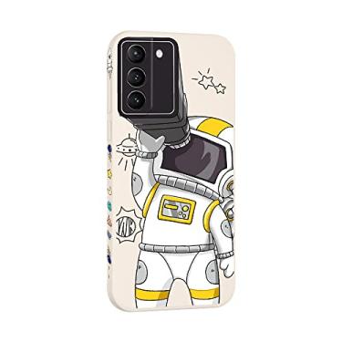 Imagem de Capa de silicone astronauta para samsung galaxy s22 s21 ultra s20 fe plus a72 a71 a52 a51 a50 a50s a32 a31 a30 a20 a12 a13 a21s capa, 06, para s21 fe