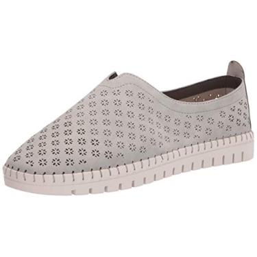 Imagem de Easy Street Tênis feminino sem salto, Cinza, 6 X-Wide