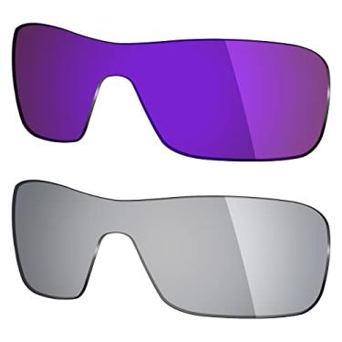 Imagem de 2 pares de lentes polarizadas de substituição da Mryok para óculos de sol Oakley Turbine Rotor – Opções