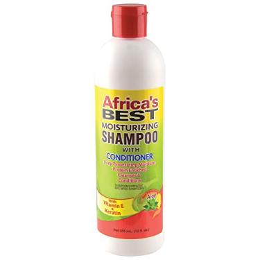 Imagem de Africa's Best Shampoo hidratante com condicionador, 355 ml
