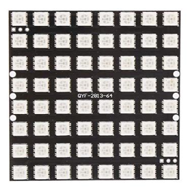 Imagem de Placa de desenvolvimento LED 5V DC WS2812 64 dígitos RGB 5050 driver de cor completa integrado alto brilho, kits de desenvolvimento e placas