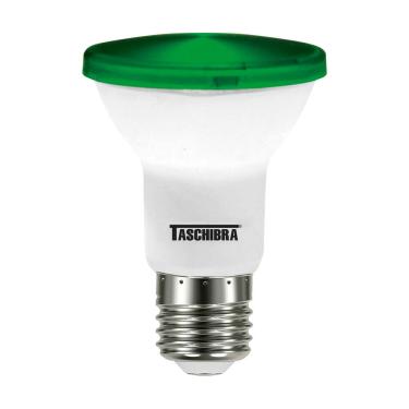 Imagem de Lâmpada Taschibra LED Par 20 IP em Plástico e Metal – Verde