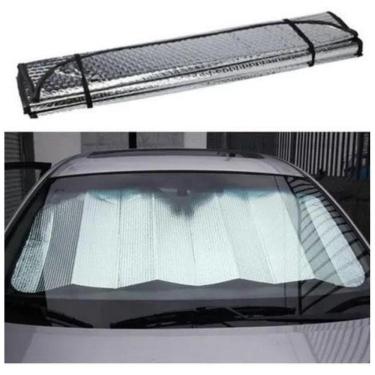 Imagem de Protetor Solar Parabrisas Quebra Sol Painel Carro 129 X 60Cm