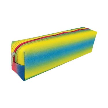 Imagem de Estojo Teen Kit Retangular Rainbow Glitter Colors Modelos Diversos - Item Sortido