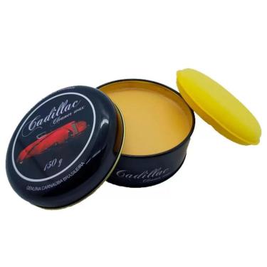 Imagem de Cera de Carnauba Brilho Molhado e Intenso Cleaner Wax Cadillac 150g