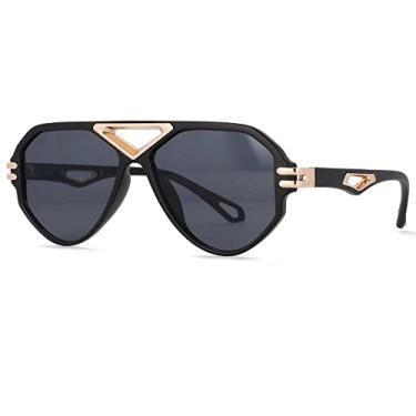 Imagem de Retro Luxury Sunglasses Fashion Men Women Shades Uv400 Vintage Glasses,black,china