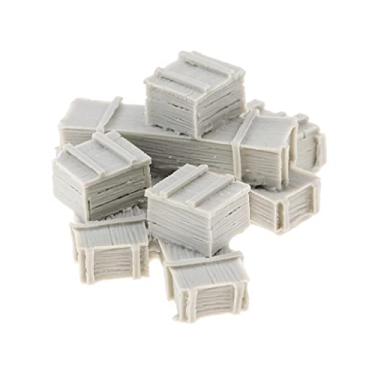 Imagem de LoveinDIY Kit de figuras de resina 1:35, caixa tipo 1, jogo de guerra, decoração com detalhes