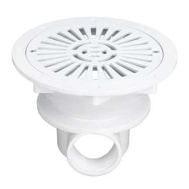 Imagem de Sa¨ªda de suc??o de piscina,8,3 x 6,1 polegadas Dreno de piso de drenagem principal da piscina, Piscina no solo Dreno de piso de drenagem principal G2 Rosca interna, Dreno Principal da Piscina de