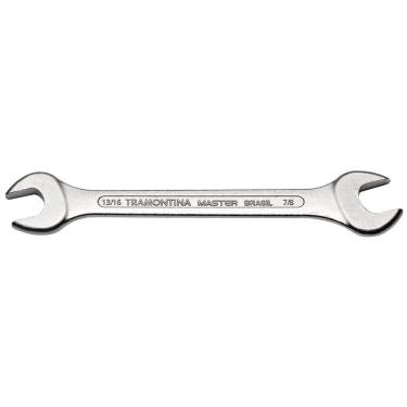 Imagem de Chave Fixa 13/16x7/8" Tramontina com Corpo em Aço Especial Cromado Tramontina