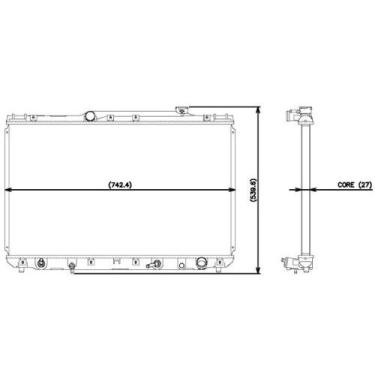 Imagem de Denso Radiador 221-3100