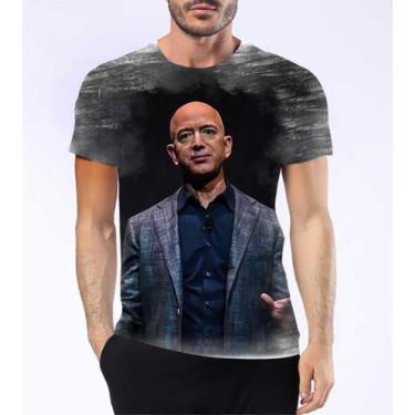 Imagem de Camisa Camiseta Jeff Bezos Magnata Frases Amazon Foco Hd 6 - Estilo Kr