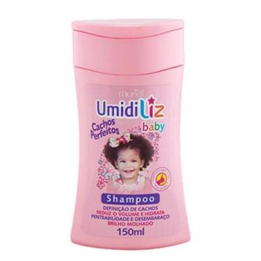Imagem de Shampoo Umidiliz Baby Cabelos Cacheados Meninas 150ml Muriel