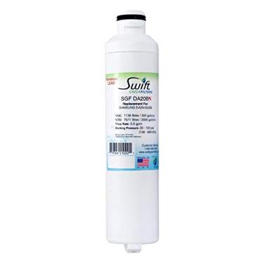 Imagem de Swift Pharmaceutical Water Filter(SGF Rx) Filtro de água compatível com refrigerador SGF-DA20B Rx SAMSUNG DA29-0020B