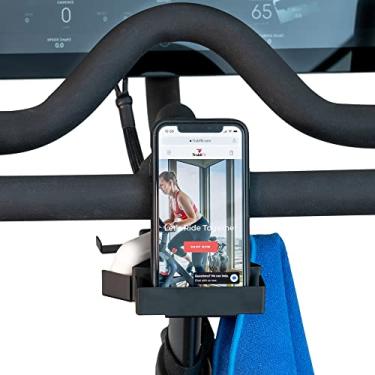 Imagem de Suporte multifuncional para Peloton – Toalha + AirPods + suporte de telefone – todos os acessórios de metal para bicicleta Peloton – 2 suportes de toalha – Serve para bicicleta original e bicicleta Peloton +