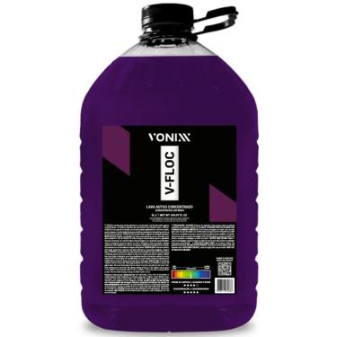 Imagem de V-Floc Shampoo Neutro Lava Autos Super Concentrado 5L Vonixx