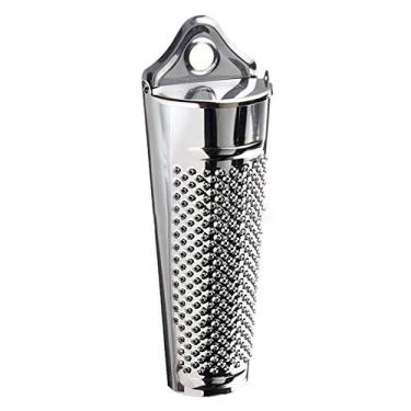 Imagem de Nutmeg Grater para pendurar porcas multifuncionais cozinha casa aço inoxidável gengibre alho manual planer limão ferramenta zester mini