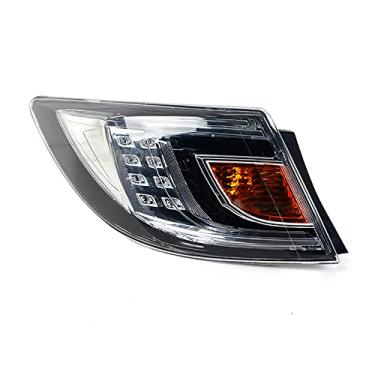 Imagem de JESYMBX Para Mazda 6 GH 2009-2012 GV8E-51-3F0 GV7K-51-3J0 Lâmpada traseira de automóvel LED pára-choques traseiro Lâmpada de parada Montagem de lâmpada de seta preta fora esquerda