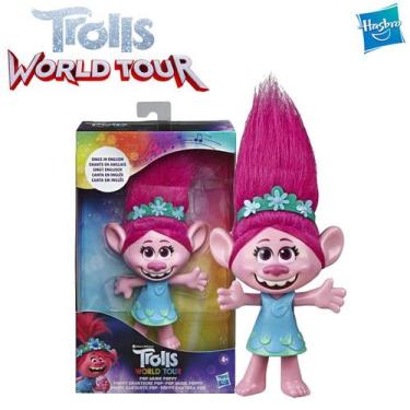 Imagem de Boneca Trolls Poppy Cantora Turnê Mundial Trolls  E7219 Hasbro