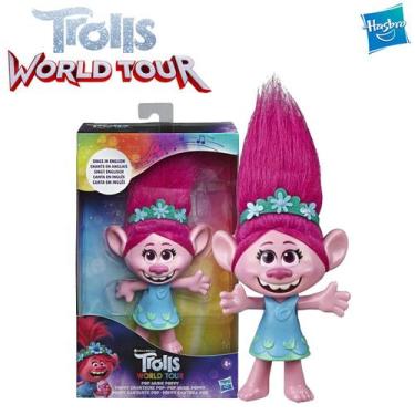 Trolls Boneca Princesa Poppy Com Patins