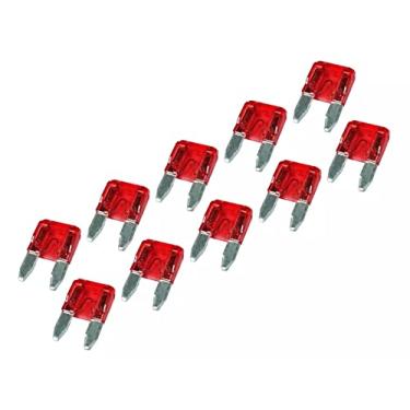 Imagem de CAIXA 10 FUSIVEL LAMINA MINI 10 AMPERES