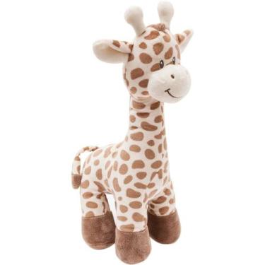 Imagem de Pelúcia Girafa Antialérgica Baby E Decoração Girafinha Bebê De 40cm -