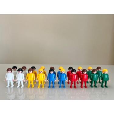 Imagem de Kit Bonecos Playmobil Médio - 10 Homens + 10 Mulheres - Constelação Fa