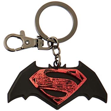 Imagem de Chaveiro de estanho com logotipo DC Batman vs Superman
