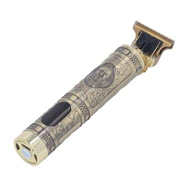 Imagem de Aparador de cabelo profissional, lâmina lavável de liga de titânio com detalhe de lâmina de corte de barba com moldura antiderrapante para presentes masculinos (barba Biden)