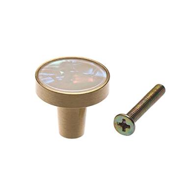 Imagem de Maçanetas de porta elegantes de 1 unidade para armário de cozinha Armário de liga de zinco Gaveta de móveis puxa ganchos de suspensão de parede Acessórios domésticos, multicolor, 22 mm