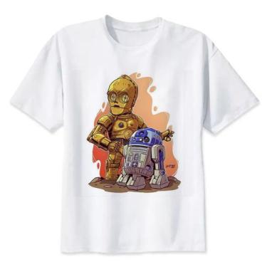 Imagem de Camisa Camiseta Star Wars Guerra Nas Estrelas Yoda Luke Skywalker Baby