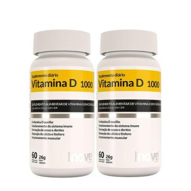 Imagem de Vitamina D 1000 2 Un + Porta Caps - Inove Nutrition