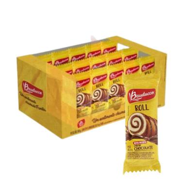 Imagem de Bolinho Bauducco Roll Chocolate 15 Mini bolo 34g