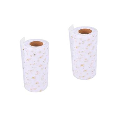 Imagem de NOLITOY 2 Pçs Arco De Glitter Para Casa Com Material De Corredor De Fita Saias Fitas Douradas Gaze Natal Moda Enchimentos De Lantejoulas Caprichoso Lua Larga Festa Embrulho Saia De
