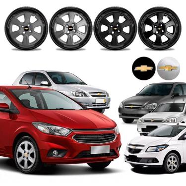 Imagem de Jogo calota Chevrolet Prisma Onix Celta Corsa Classic Aro 14