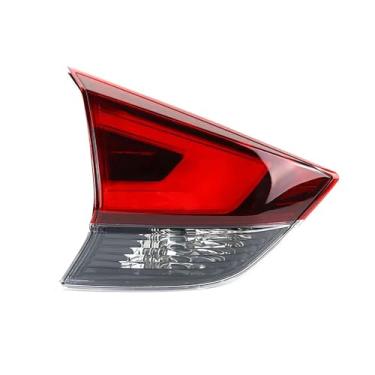 Imagem de Carro conduziu a luz da cauda, ​​para nissan x-trail t32 2017 2018-2021 amortecedor traseiro aviso lâmpada de freio peças de automóvel montagem da luz traseira